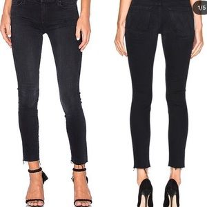 Mother The Looker Ankle Fray Jeans